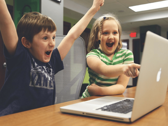 Follow our tips to UX research and you'll look as excited as these two tykes.